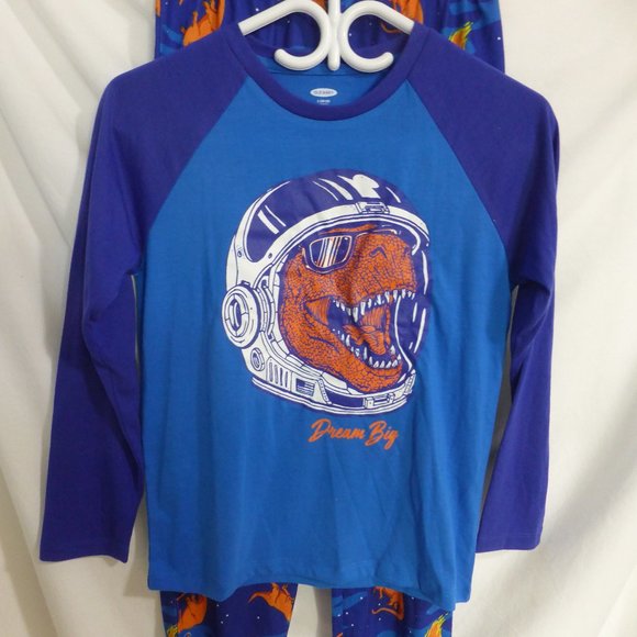 OLD NAVY, size 10-12, large, boy's 2 piece pajama pant and long sleeve set, BNWT